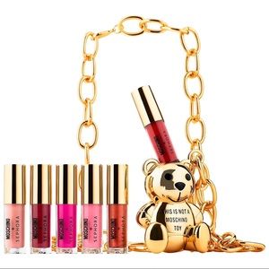 NWT MOSCHINO SEPHORA Lipgloss Set Limited Edition